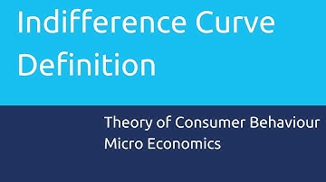 Definition of IC  | Theory of Consumer Behaviour | CA CPT | CS & CMA Foundation | Class 11