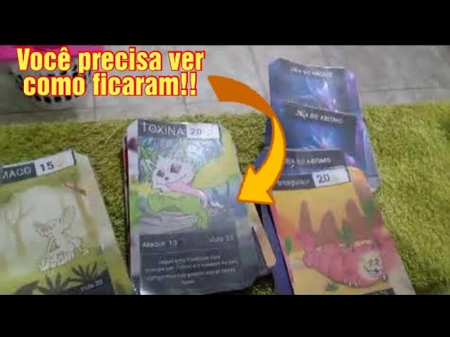 🙋🏻‍♂️ Como fazer o seu próprio jogo de cartas?, Como eu fiz as  Aykikards?, TCG