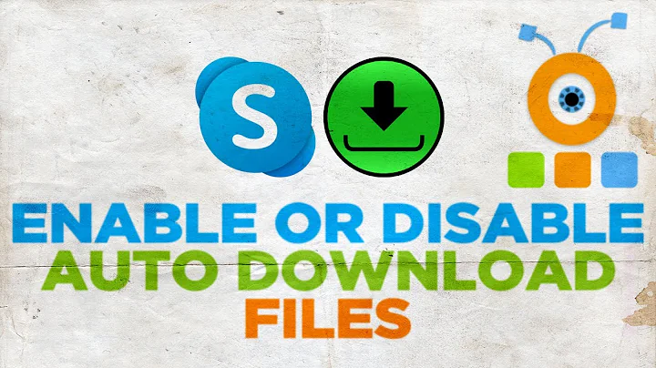 How to Enable Auto Download Files in Skype