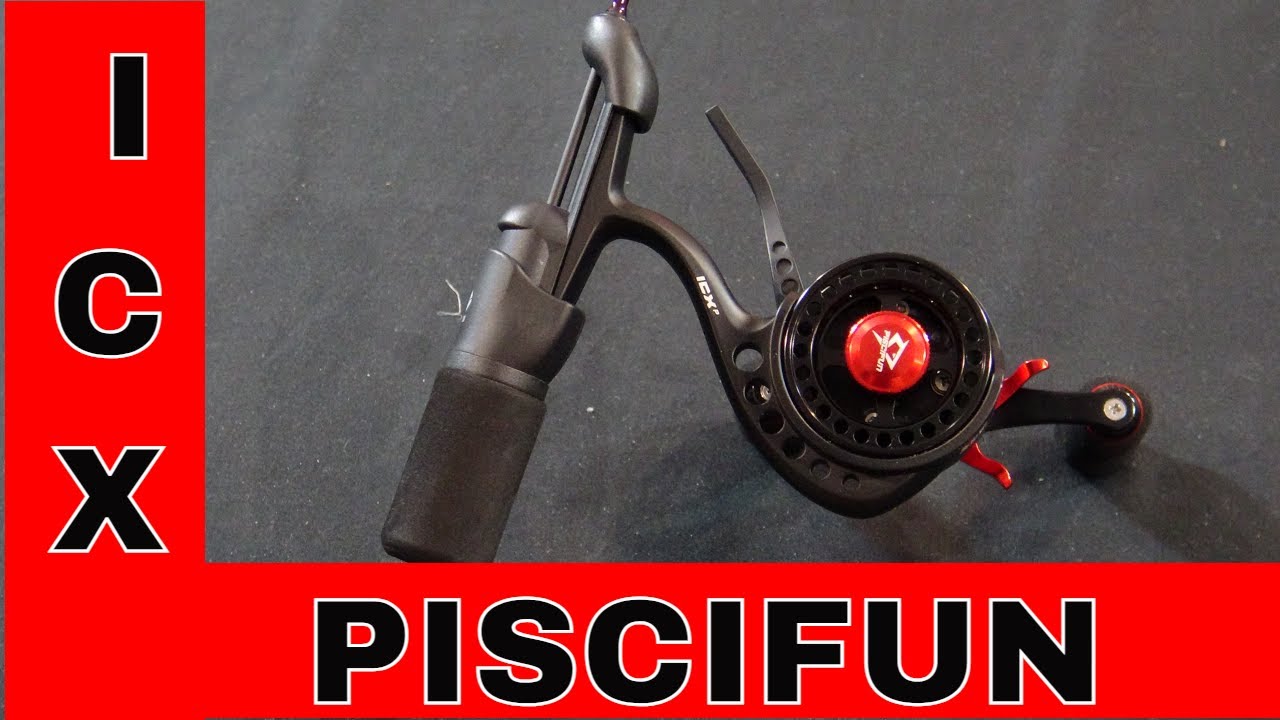 PISCIFUN ICX Ice Fishing Reel Pros AND Cons 