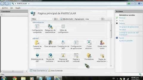 Crear un servidor Web con IIS en Windows 7 con URL personalizado