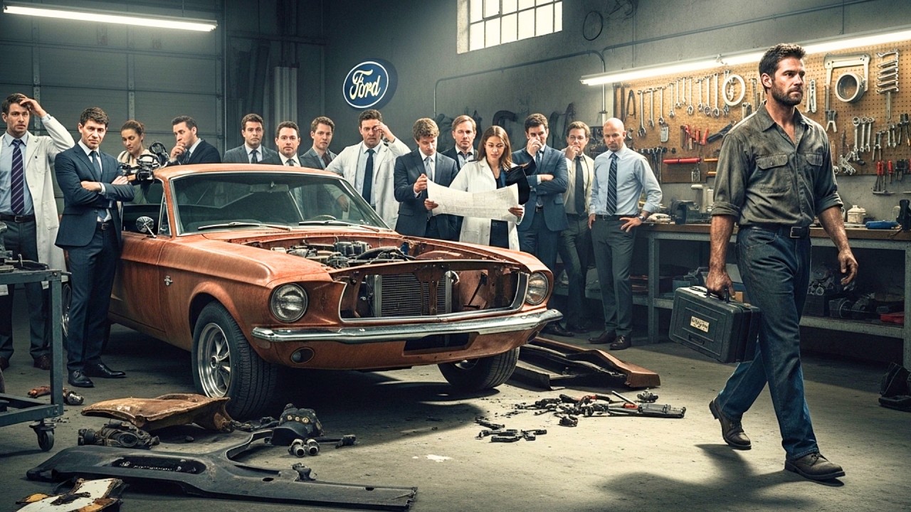 “El GT500 Eleanor está perdido”… dijeron 69 ingenieros, hasta que llegó el mecánico desempleado