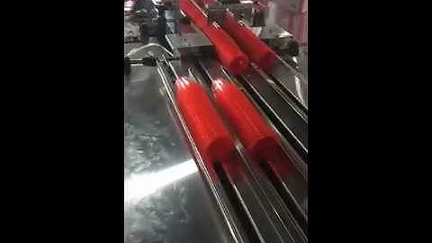 Automatic 4 stack plastic cup counting bagging machine