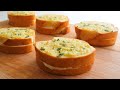 Easiest garlic cheese bread in the world❗ Crispy and flavor perfect!