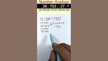 Number Analogy Reasoning Short Tricks | #reasoning short tricks #rrbntpc#rrb #ssccgl #sscgd #sscchsl