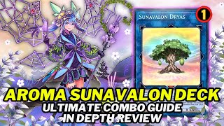 Aroma Sunavalon Deck In Depth Combo Guide (Best Way To Play) Deck List + New Card Analysis