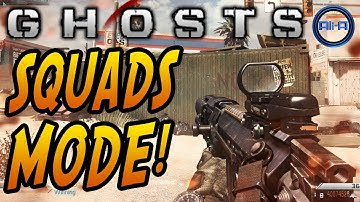 Call of Duty: Ghosts - New "SQUADS" Mode Information! Multiplayer, Solo & More! (COD Ghost HD)
