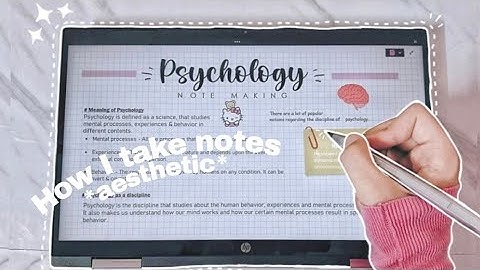 How I take notes 📓🎧 ♡ * cute & aesthetic * ft. OneNote (easy guide!) ♡⁠˖