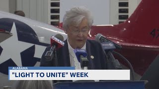Alabama to celebrate "Light to Unite" week for America250