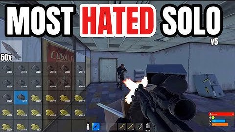 The Most Hated Solo v5 - Rust Console Movie