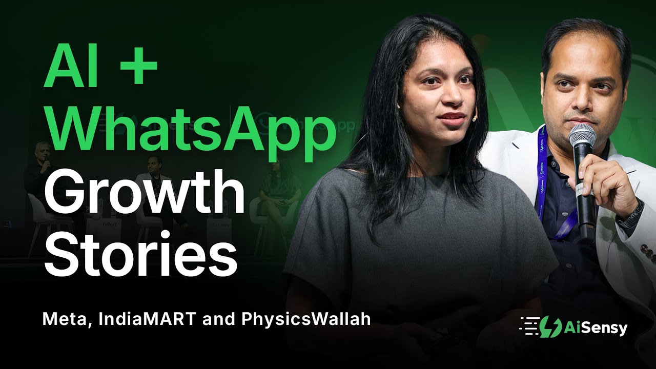 Scaling with WhatsApp + AI: IndiaMART, PhysicsWallah & Meta Reveal Growth Secrets | Evolve Panel
