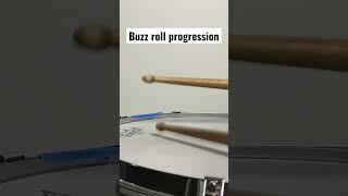 Buzz roll progression