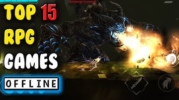 Best OFFLINE RPG Games For Android 2020