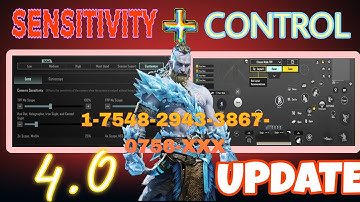 Secret Revealed !! Best Zero recoil sensitivity in BGMI 4.0 update How to make your own Sensitivity🫨