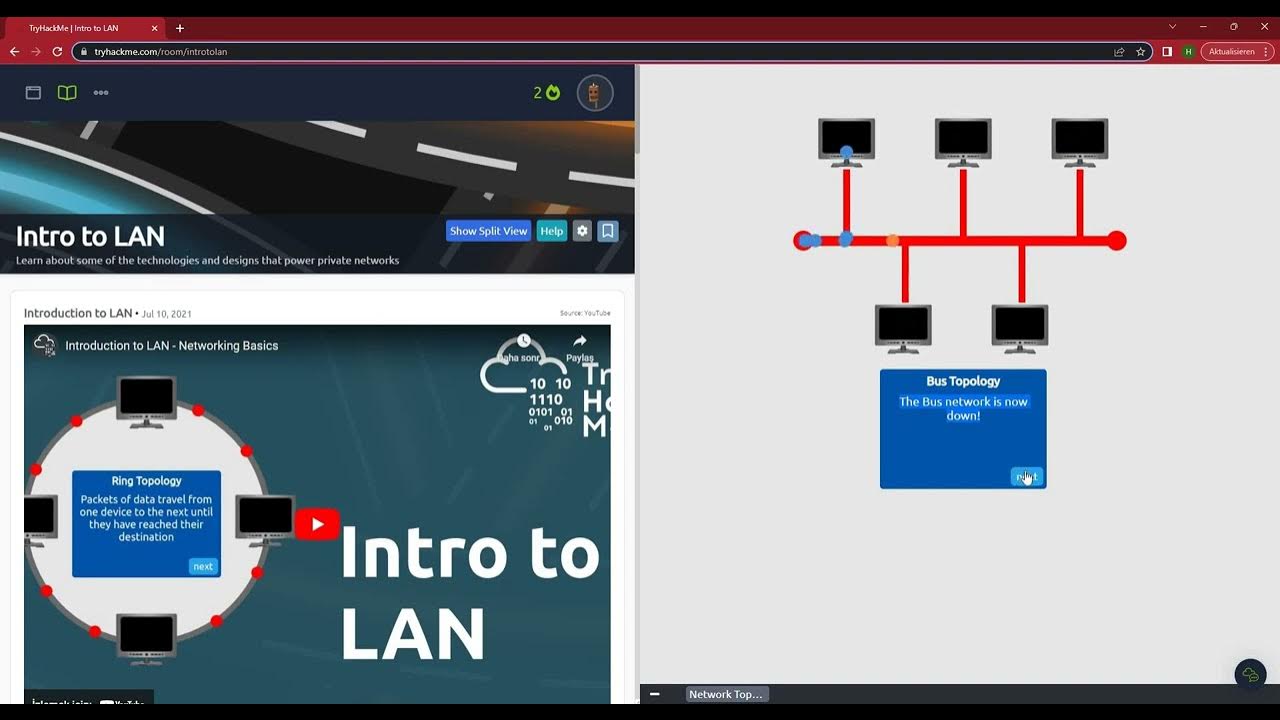Tryhackme intro to lan answers youtube