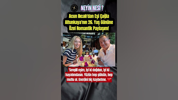Acun Ilıcalı'dan Eşi Çağla Altunkaya'nın 26. Yaş Gününe Özel Romantik Paylaşım!