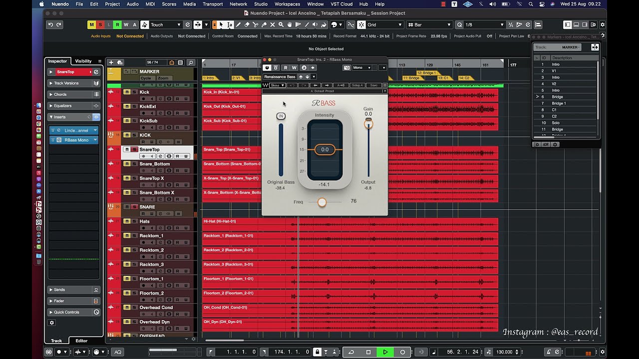 Tutorial Mixing Drum & Bass !!! -"Tutorial Mixing Indonesia"