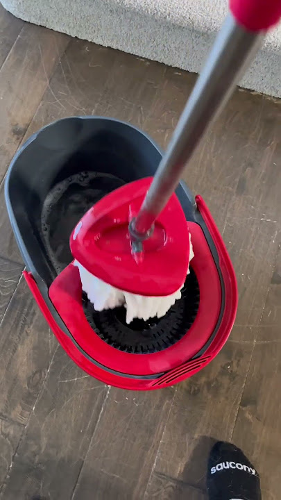 Testing how well my robotic mop works! ￼