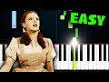 Judy Garland - Over The Rainbow (The Wizard of Oz) - EASY Piano Tutorial