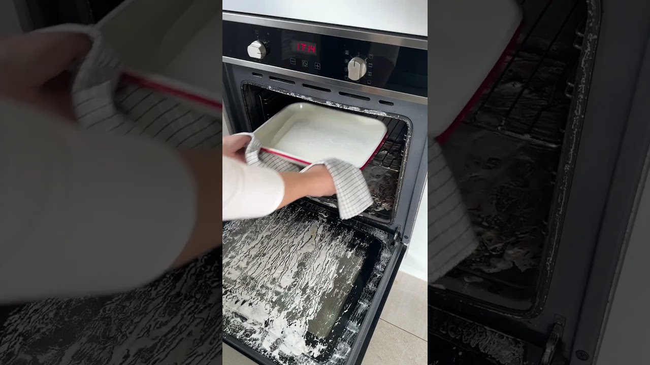 Cleaning your oven - no harsh chemicals 