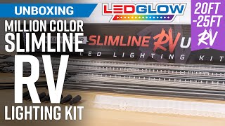 Unboxing | LEDGlow 20ft - 25ft Million Color Slimline Expandable RV Underglow