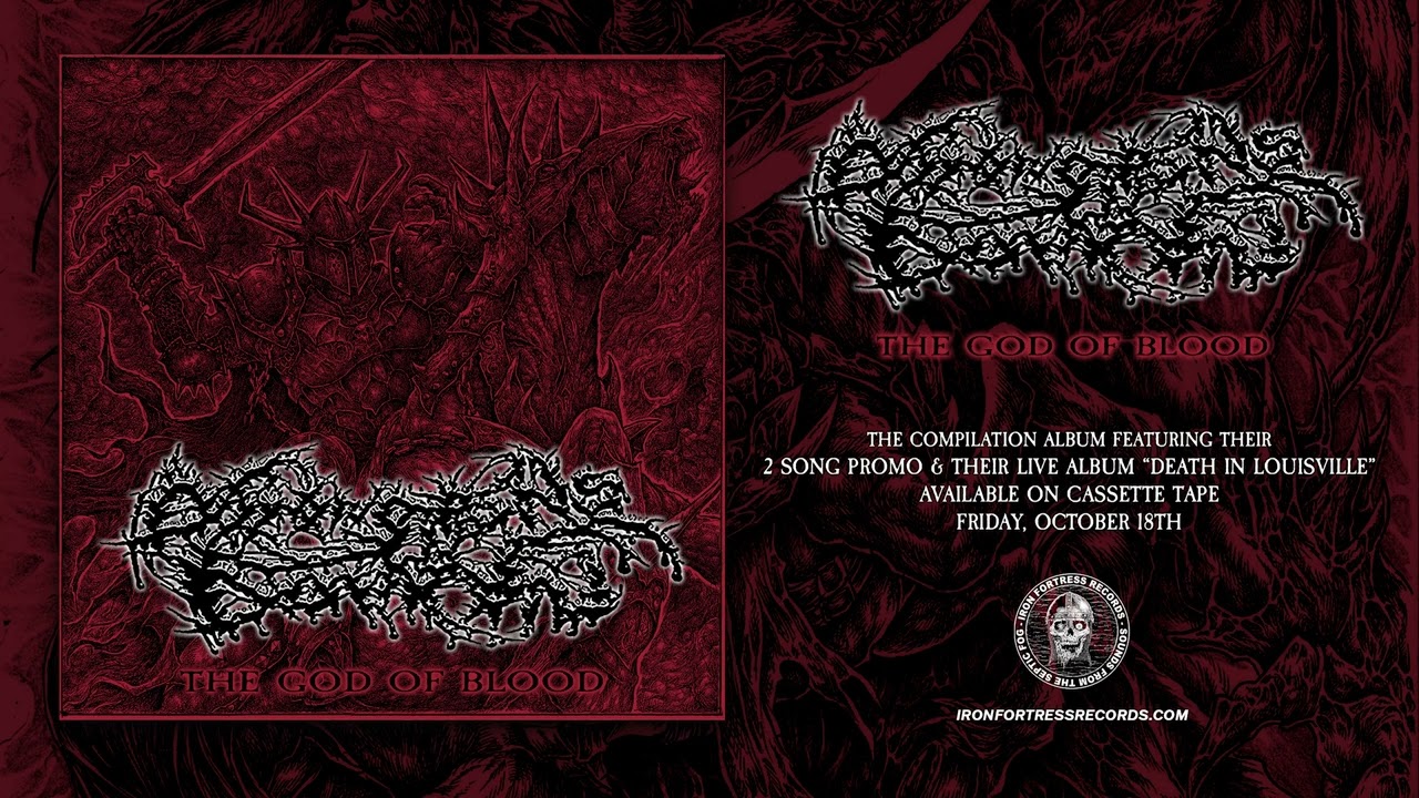 DAMNATIONS DOMAIN - THE GOD OF BLOOD (Comp) - Iron Fortress Records