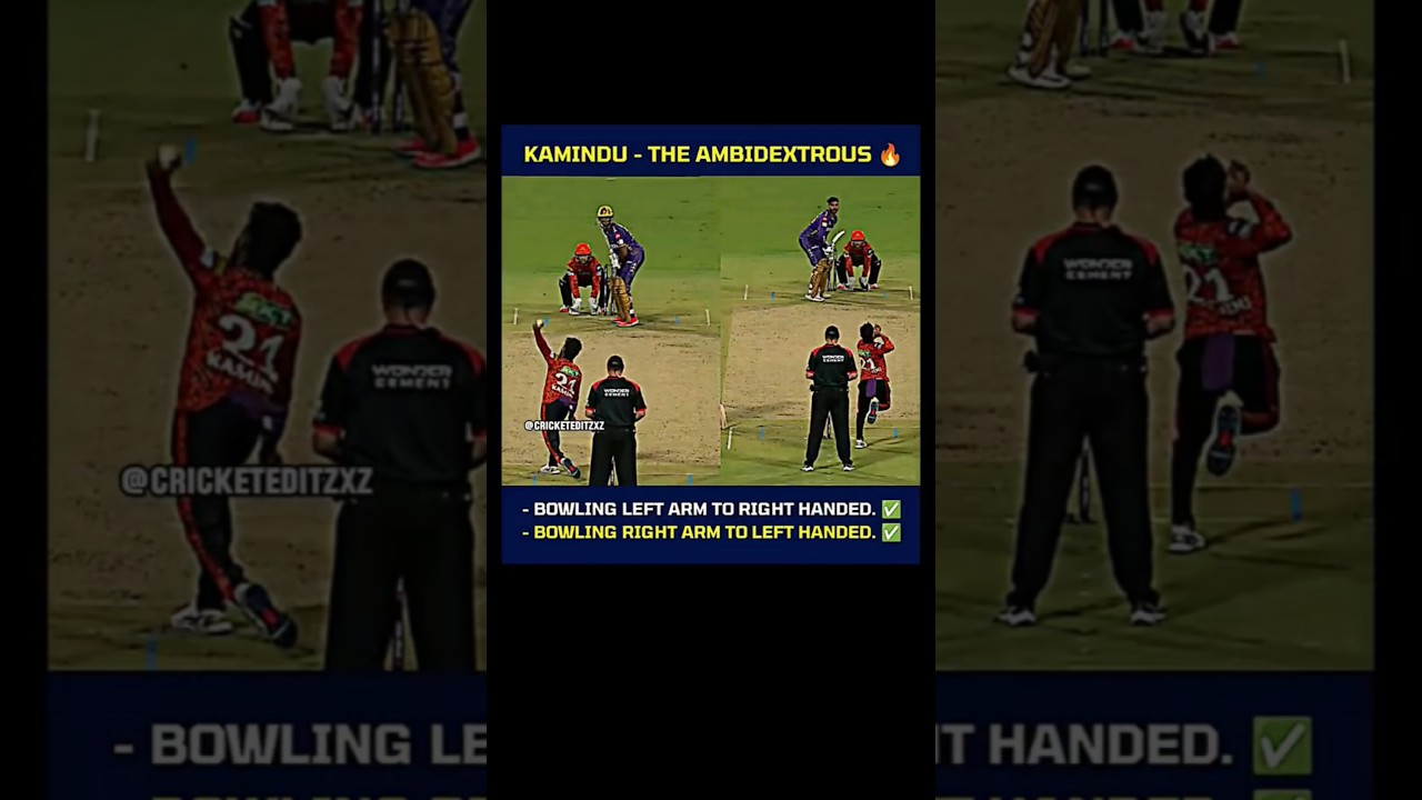 Kamindu Mendis What A Handy Bowler 🙂