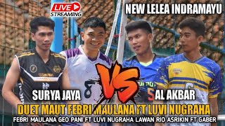 LIVE STREAMING INDRAMAYU FEBRI MAULANA FT LUVI NUGRAHA SURYA JAYA VS ALJABAR RIO ASRIKIN