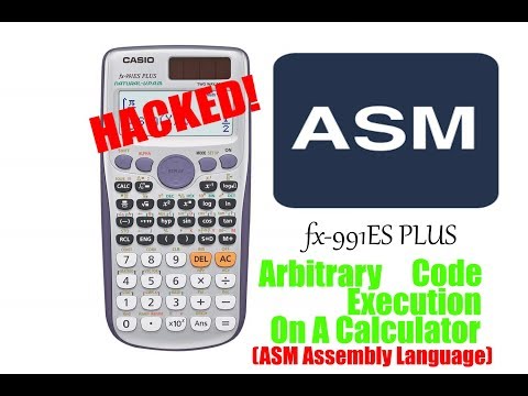 Casio FX-991ES PLUS Arbitrary Code Execution.