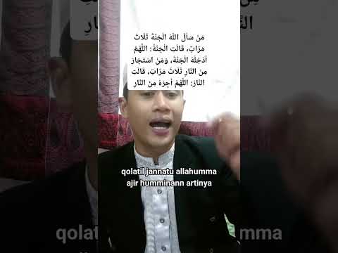 Berdo'alah agar dimasukkan