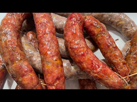 Немецкая домашняя колбаса от Николая/ sehr leckere  hausgemachte  deutsche Wurst von Nikolai ￼