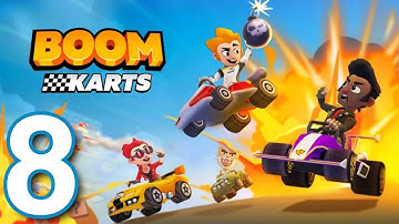 Boom Karts Gameplay Walkthrough Part 8 (Android/iOS) - Multiplayer Kart Racing