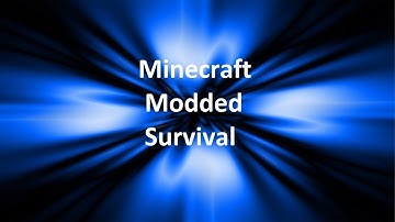 Modded Survival ep.1 (ROAD TO 100 SUBS!!)