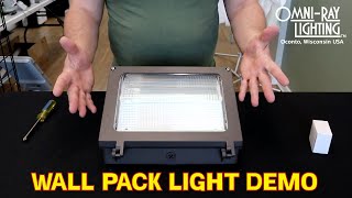 Omni-Ray Lighting Wall Pack Light Demo by Omni-Ray Lighting 410 views 2 years ago 5 minutes, 4 seconds