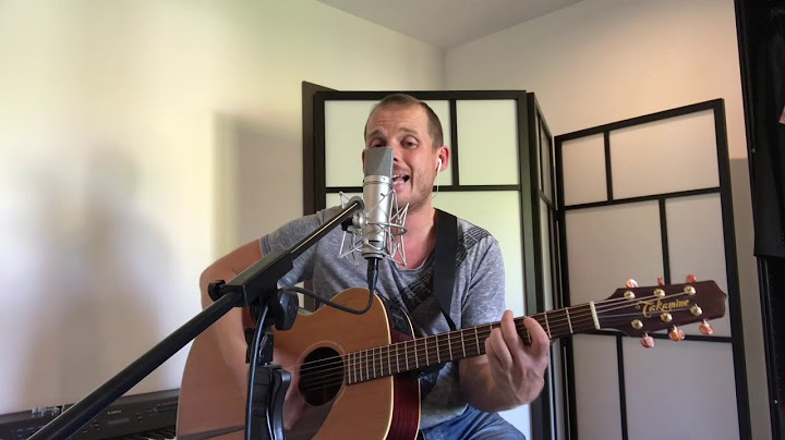 Never Let Me Down Again Acoustic version - Acoustic performance video thumbnail