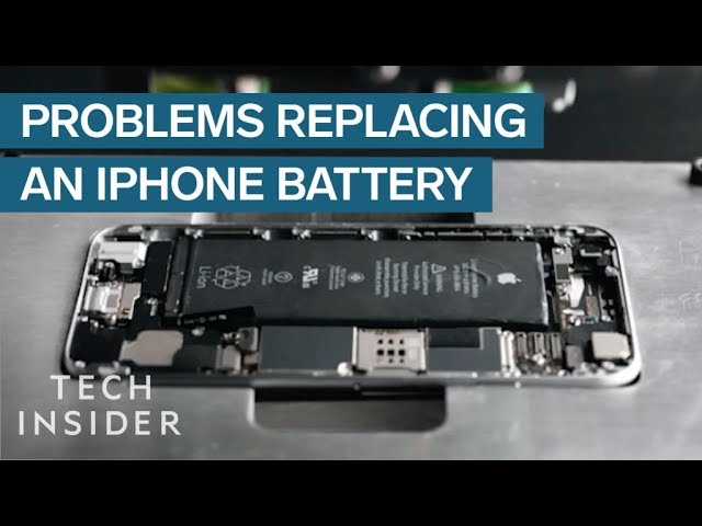 Why It's So Hard To Replace Your iPhone Battery