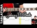 Tutorial Johnny B Goode Tablatura para guitarra diferentes velocidades