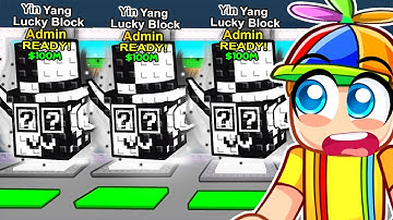 Opening 30 YING YANG LUCKY BLOCKS In Steal a Brainrot...