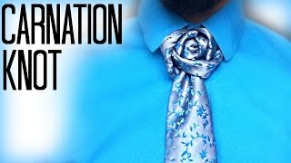 How to tie a tie: The Carnation Knot