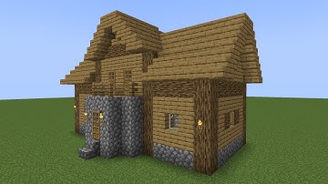 How To Build a Minecraft Village Library 2