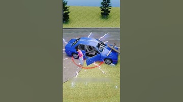 What To Do If Power Lines Fall On Your Car😱😱#shorts #ai #animation #baby #shortsfeed