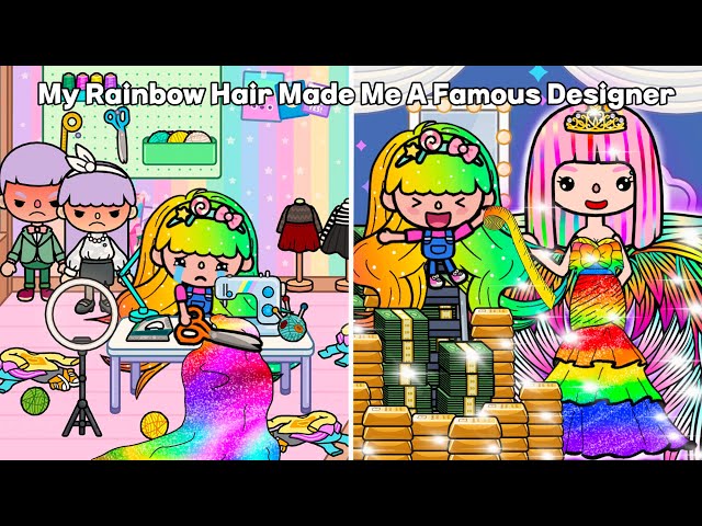 What Kind Of Toca Life Rainbow Hair Character Would You Be? - DiggFun