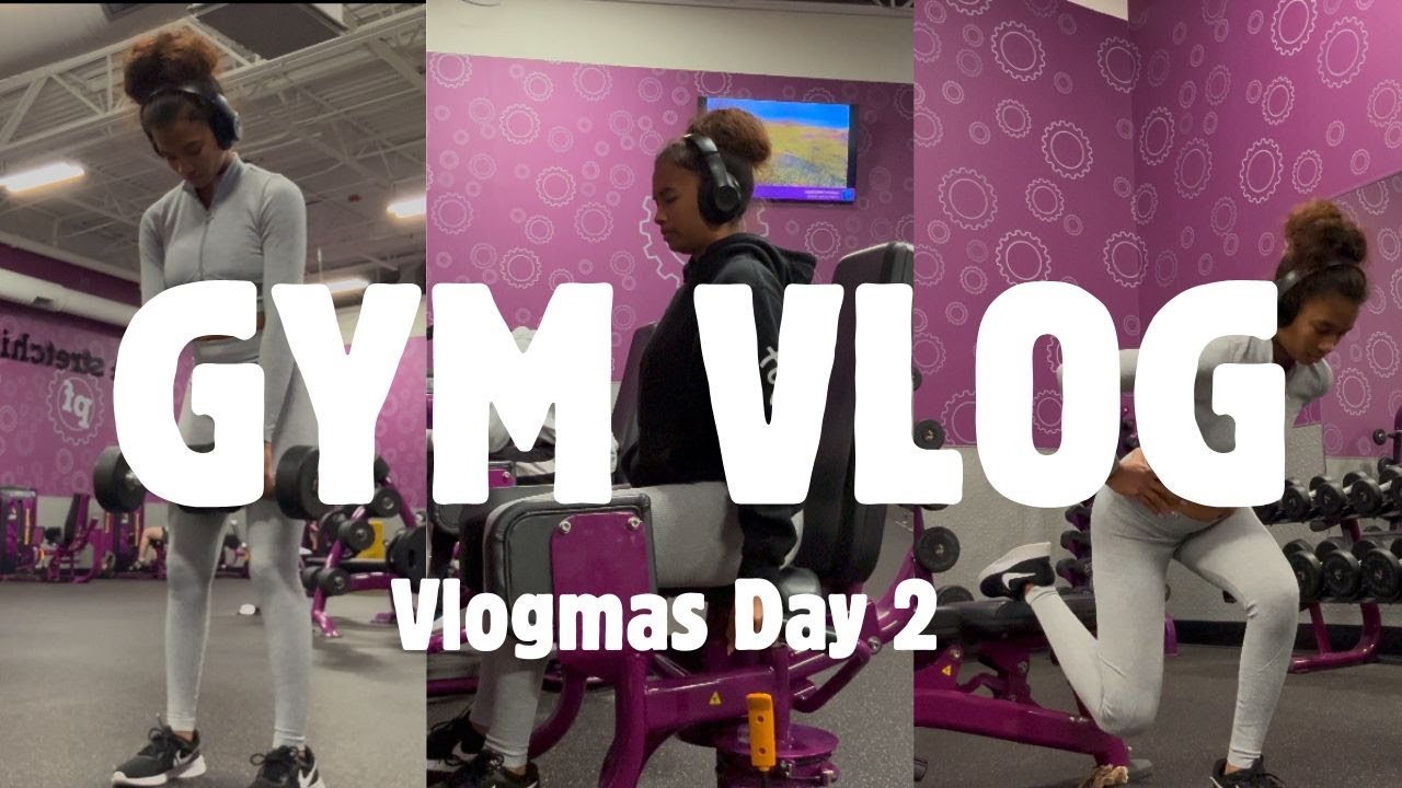 COME TO THE GYM WITH ME | VLOGMAS DAY 2 - YouTube