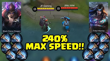 YU ZHONG VS BADANG | FULL MAX ATTACK SPEED | MOBILE LEGENDS