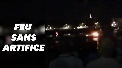 14 juillet: Le feu d'artifice à Bordeaux interrompu à cause d'un incendie