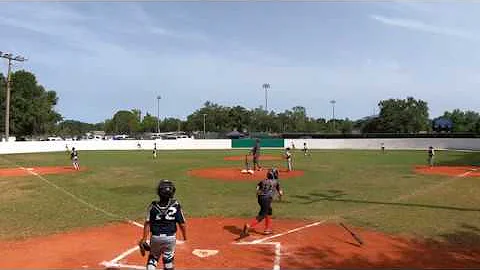 Liam's Off the Wall Double - USSSA World Series Brandon Blazers 8U