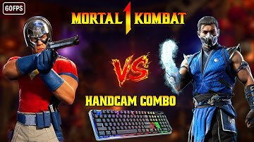 Mortal Kombat 1: Sub Zero vs Peacemaker - Single Match - Keyboard Handcam