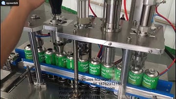 5 in 1 aerosol filling machine