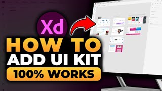 How To Add UI Kit in Adobe XD (𝟮𝟬𝟮𝟲) | 100% WORKS | NO Yapping, To The Point! | FAST & EASY