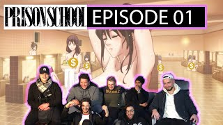 LE PARADIS ! - PRISON SCHOOL 01 REACTION FR